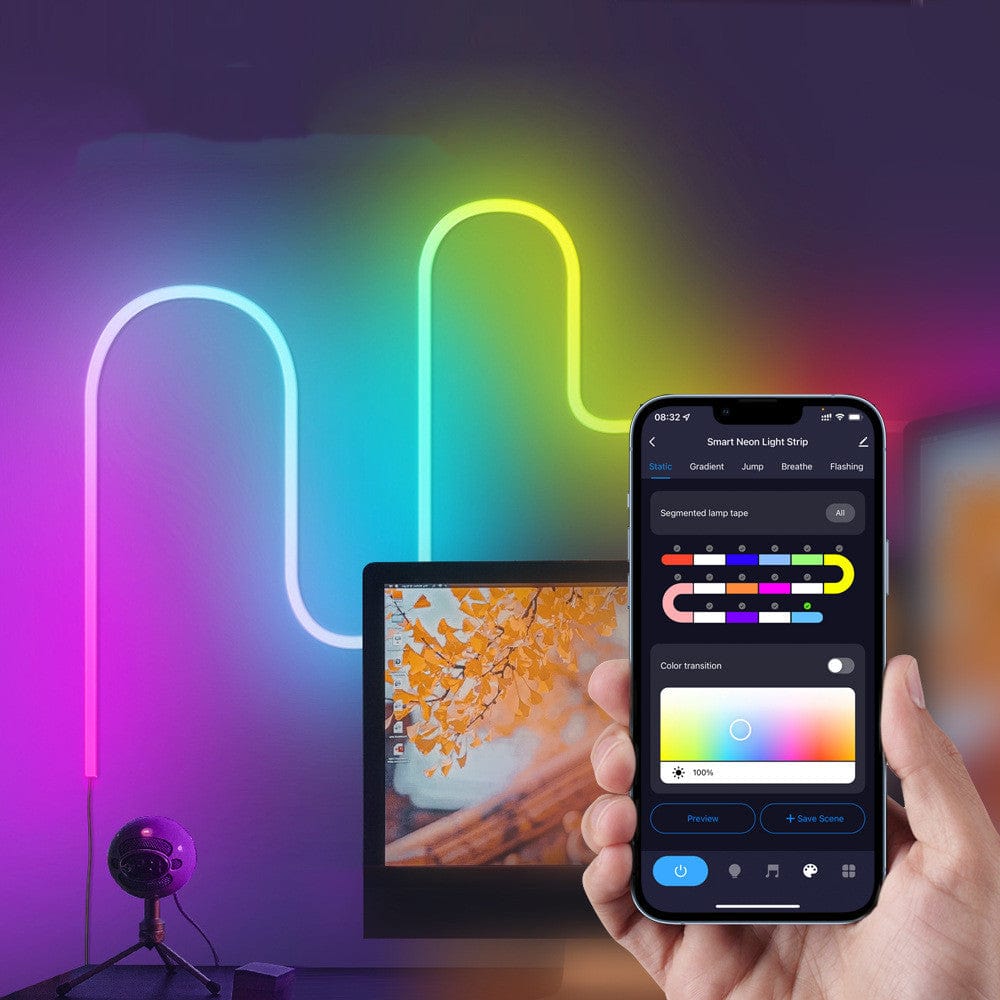 myhomenow.ch Elektronik Neon Graffiti Smart LED