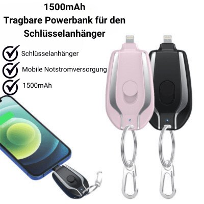 myhomenow.ch Elektronik Schlüsselanhänger - Power Bank