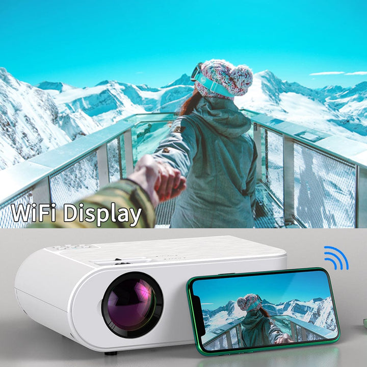 myhomenow.ch Elektronik 720p Portable Smart Projector P62 Supports Home Office HD Projector