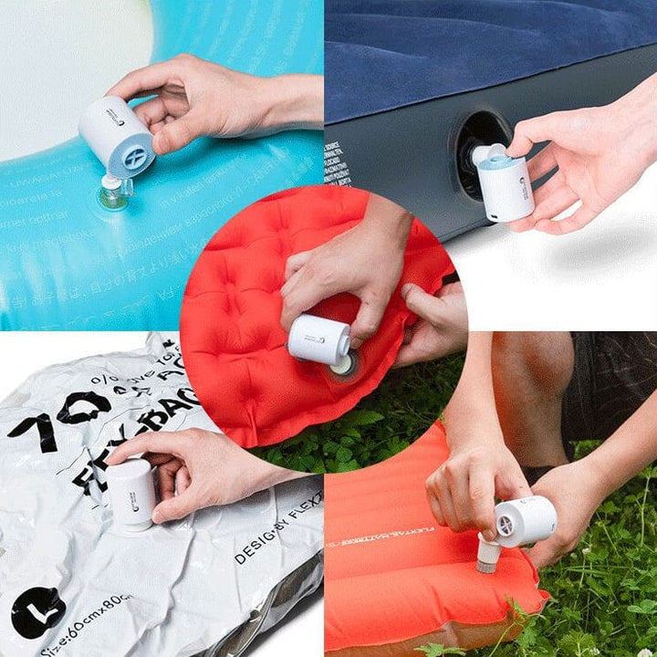 myhomenow.ch Elektronik Fischschwanz Outdoor VacuumPump Kompression Tasche Mini USB Elektrische AirPump Für Pool Schwimmt