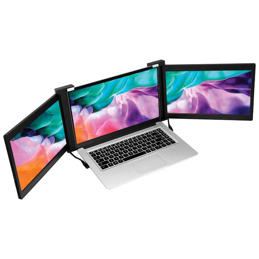 myhomenow.ch Elektronik Black / 10inch Portable Notebook Extended Dual Screen HD Monitor