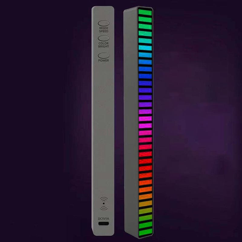 myhomenow.ch Elektronik Black Auto Sound Control Rhythmus Musik Licht Musik Farben Desktop Auto Innen Rgb Pickup Atmosphäre Licht Änderung