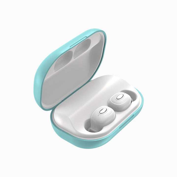 myhomenow.ch Elektronik Blue Wireless bluetooth headset