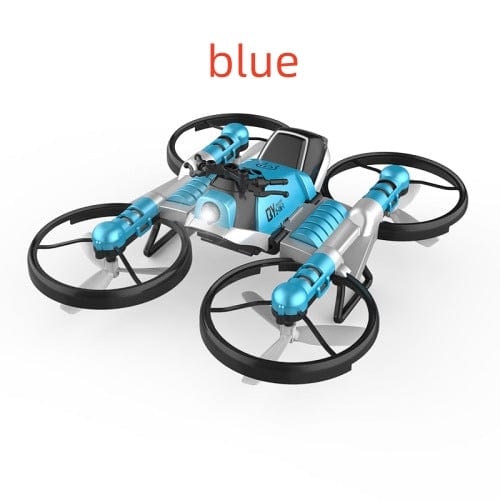 myhomenow.ch Elektronik blue WiFi FPV RC Drone Motorrad 2 in 1 Faltbare Hubschrauber Kamera 0,3 MP Höhe Halten RC Quadcopter Motorrad Drone 2 in 1 Eders