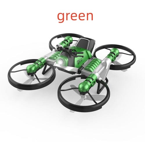 myhomenow.ch Elektronik green WiFi FPV RC Drone Motorrad 2 in 1 Faltbare Hubschrauber Kamera 0,3 MP Höhe Halten RC Quadcopter Motorrad Drone 2 in 1 Eders