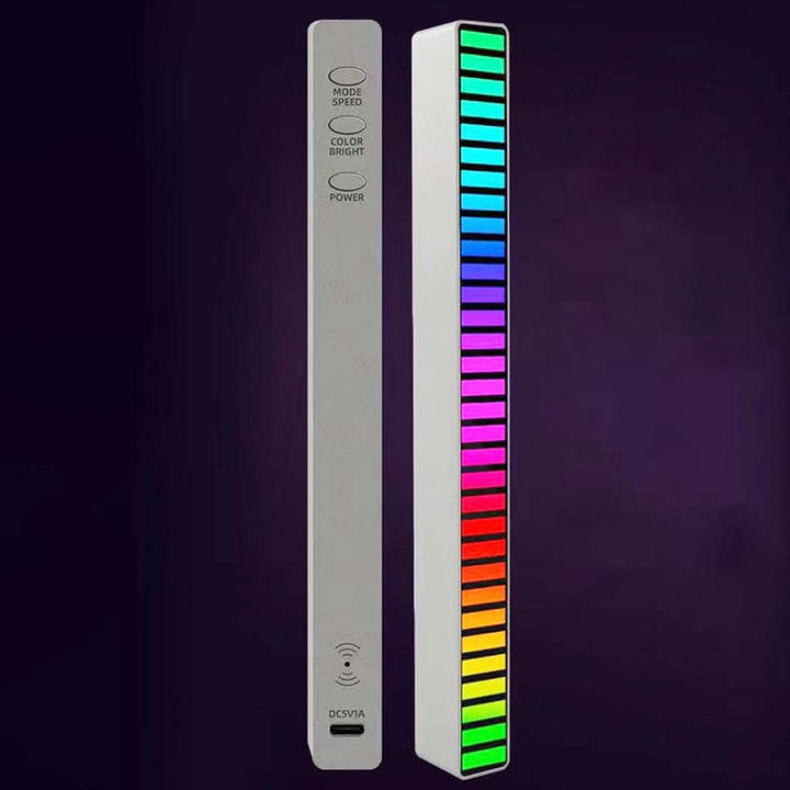 myhomenow.ch Elektronik Silver Auto Sound Control Rhythmus Musik Licht Musik Farben Desktop Auto Innen Rgb Pickup Atmosphäre Licht Änderung