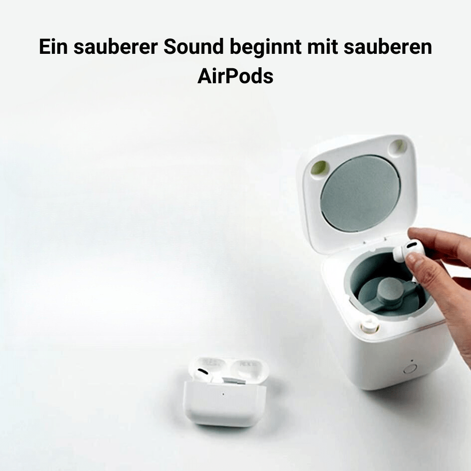 myhomenow.ch Elektronik Weiss Airpod Reinigungsbox