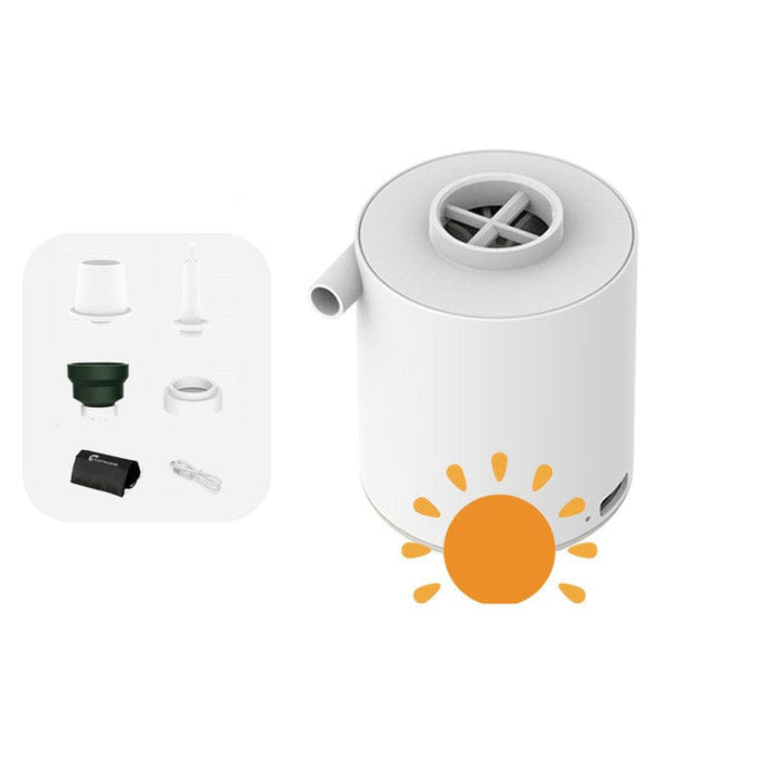 myhomenow.ch Elektronik White / upgrade Fischschwanz Outdoor VacuumPump Kompression Tasche Mini USB Elektrische AirPump Für Pool Schwimmt