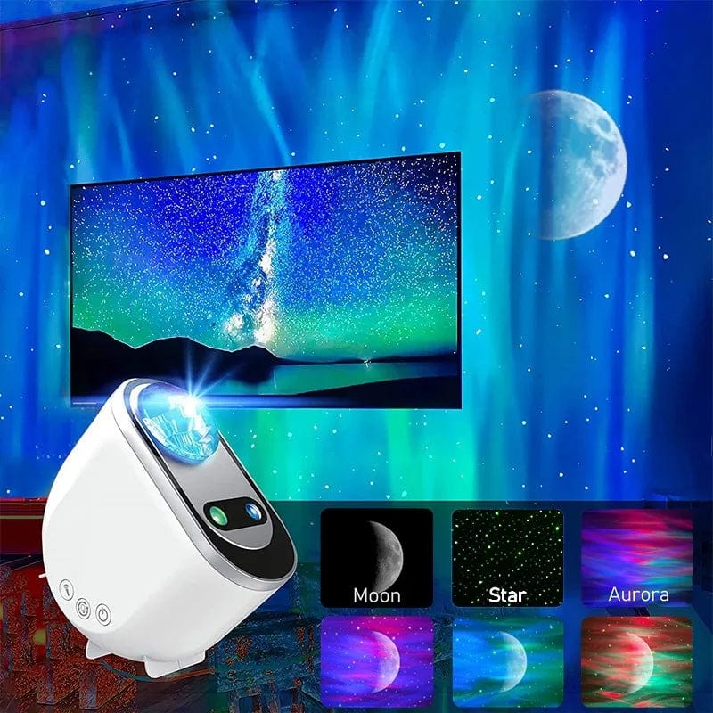 myhomenow.ch Elektronik White / USB Aurora Borealis Starlight Projektoren LED Galaxy Star Atmosphäre Galaxy Nachtlicht Heim Schlafzimmer Sky Moon Lampe Zimmer Dekor Geschenk