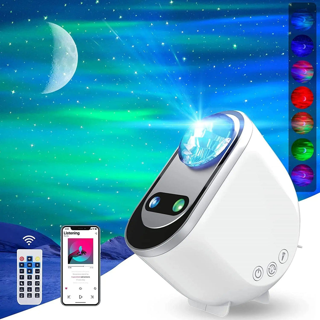 myhomenow.ch Elektronik White / USB Aurora Borealis Starlight Projektoren LED Galaxy Star Atmosphäre Galaxy Nachtlicht Heim Schlafzimmer Sky Moon Lampe Zimmer Dekor Geschenk