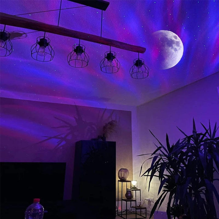 myhomenow.ch Elektronik White / USB Aurora Borealis Starlight Projektoren LED Galaxy Star Atmosphäre Galaxy Nachtlicht Heim Schlafzimmer Sky Moon Lampe Zimmer Dekor Geschenk