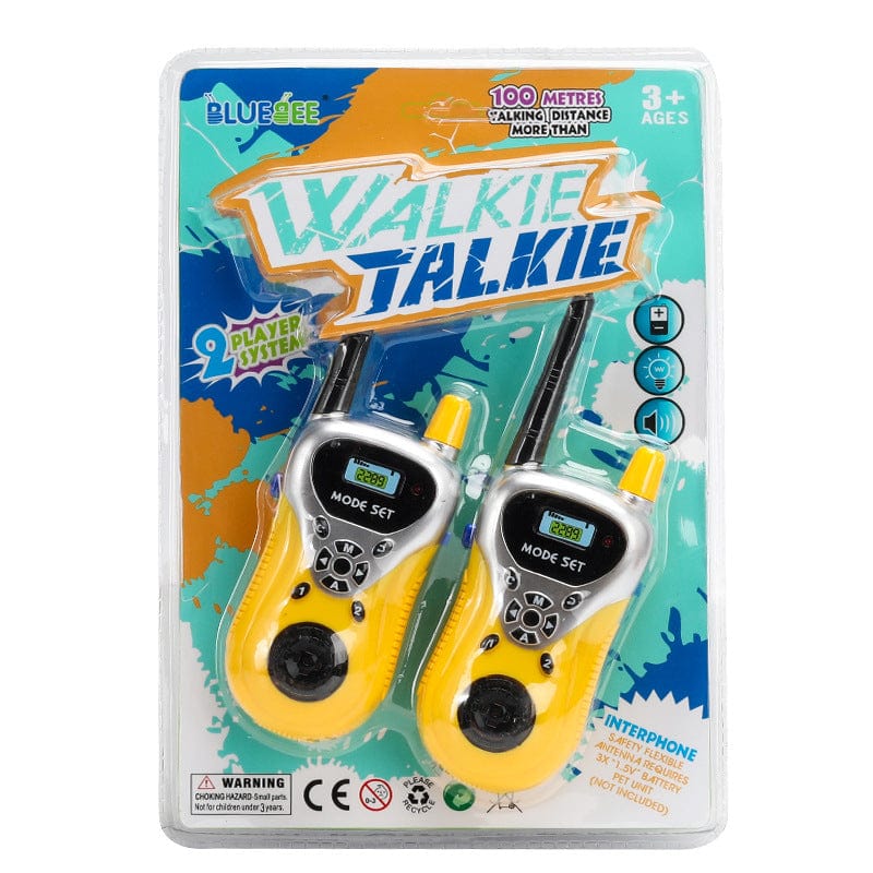 myhomenow.ch Elektronik Yellow / 2PCS Parent-child Interactive Wireless Walkie-talkie Intelligent Remote Call Outdoor Toys