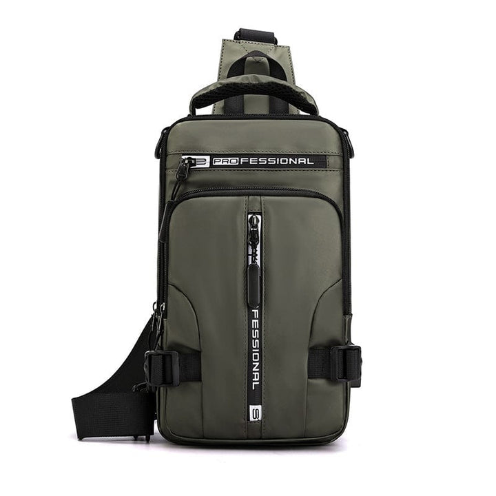 myhomenow.ch Für Ihn Army green Crossbody Bags Men Multifunctional Backpack Shoulder Chest Bags