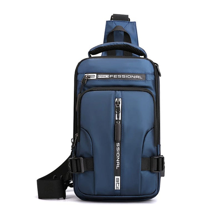 myhomenow.ch Für Ihn Dark blue Crossbody Bags Men Multifunctional Backpack Shoulder Chest Bags