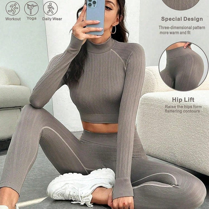 myhomenow.ch Für Sie Seamless Quick-drying Women's Fitness Exercise Butt-lift Underwear Yoga Suit