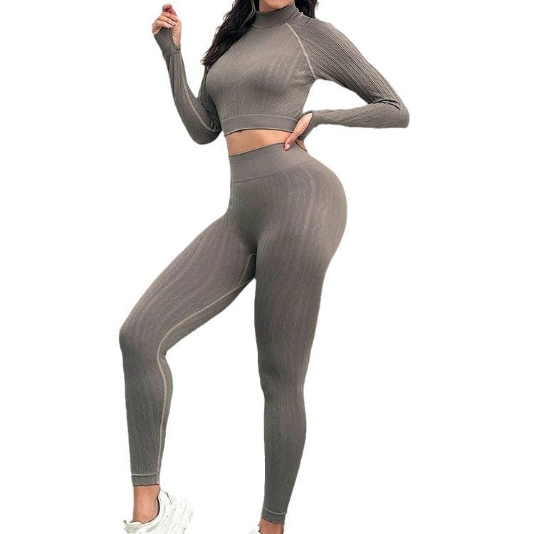 myhomenow.ch Für Sie Seamless Quick-drying Women's Fitness Exercise Butt-lift Underwear Yoga Suit