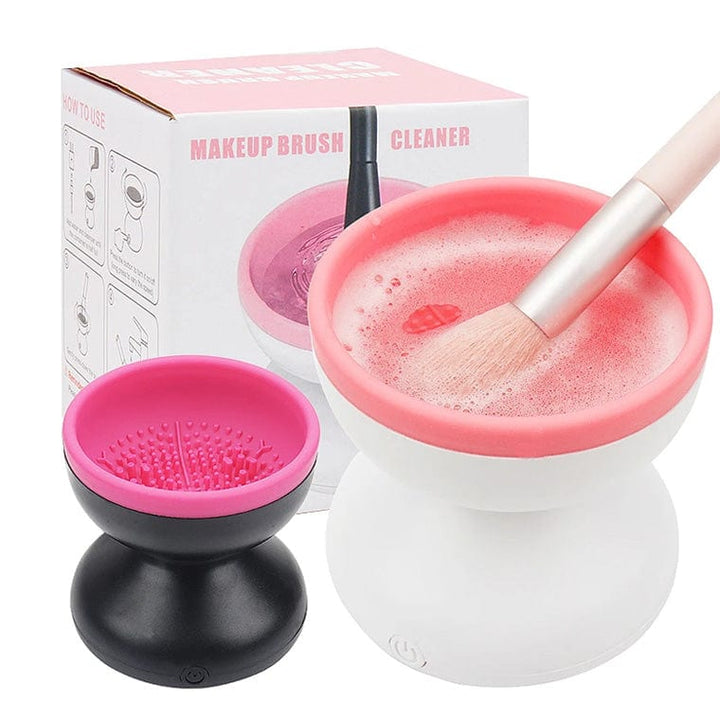 myhomenow.ch Für Sie Electric Makeup Brush Cleaner Machine Portable Automatic USB Cosmetic Brush Cleaner Tools For All Size Beauty Makeup Brushes Set