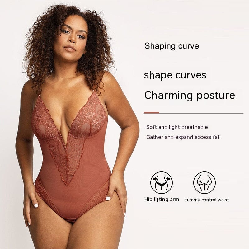 myhomenow.ch Für Sie Plus Größe Spitze Taille Damen Shape wear