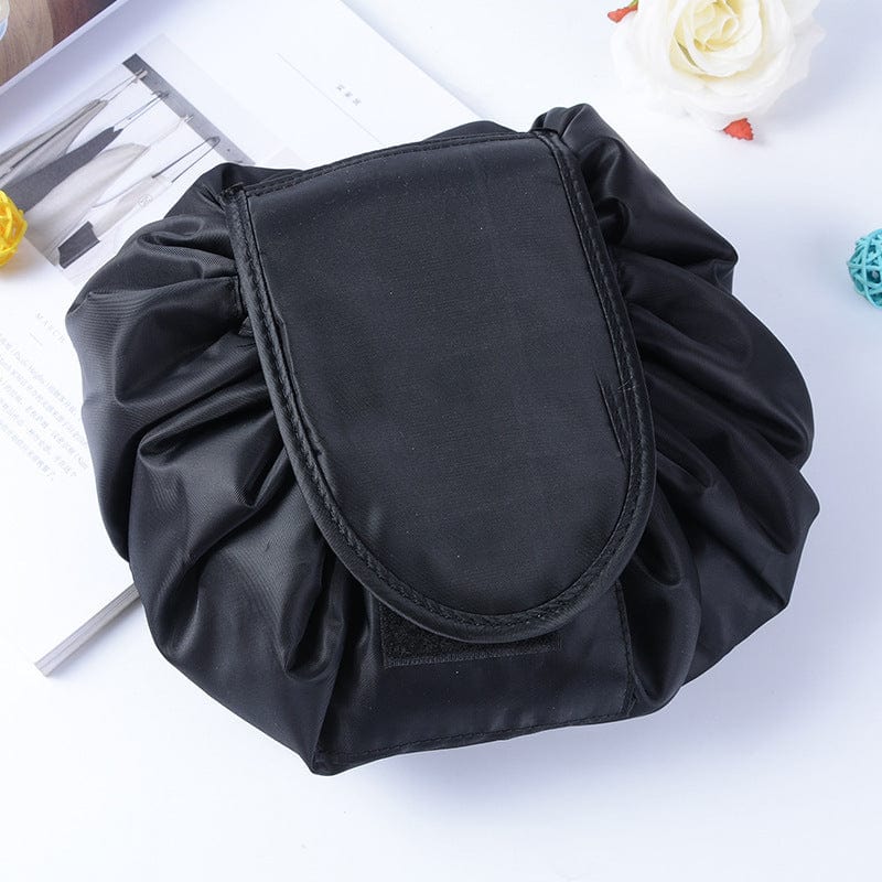 myhomenow.ch Für Sie Black Cosmetic Bag Storage Bag Large Capacity Cosmetic Travel Storage Bag Portable And Simple