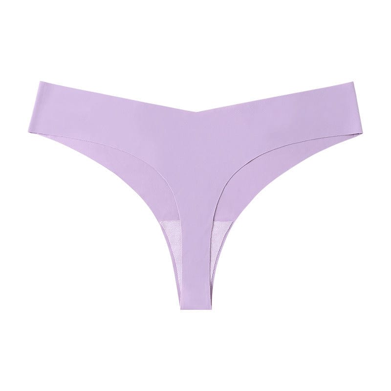 myhomenow.ch Für Sie Fresh Purple / L Seamless Ice Silk European And American Sports Fitness Underwear For Women