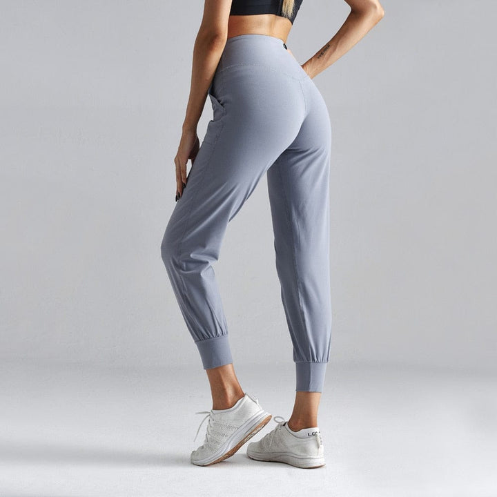 myhomenow.ch Für Sie Grau / L Yoga Fitness Hose