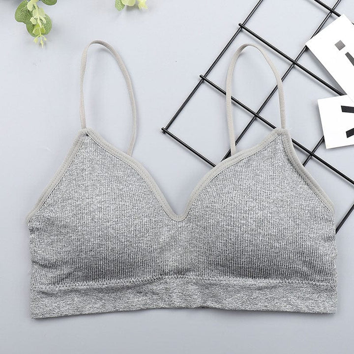 myhomenow.ch Für Sie Grey / One size Seamless bra strapless tube top