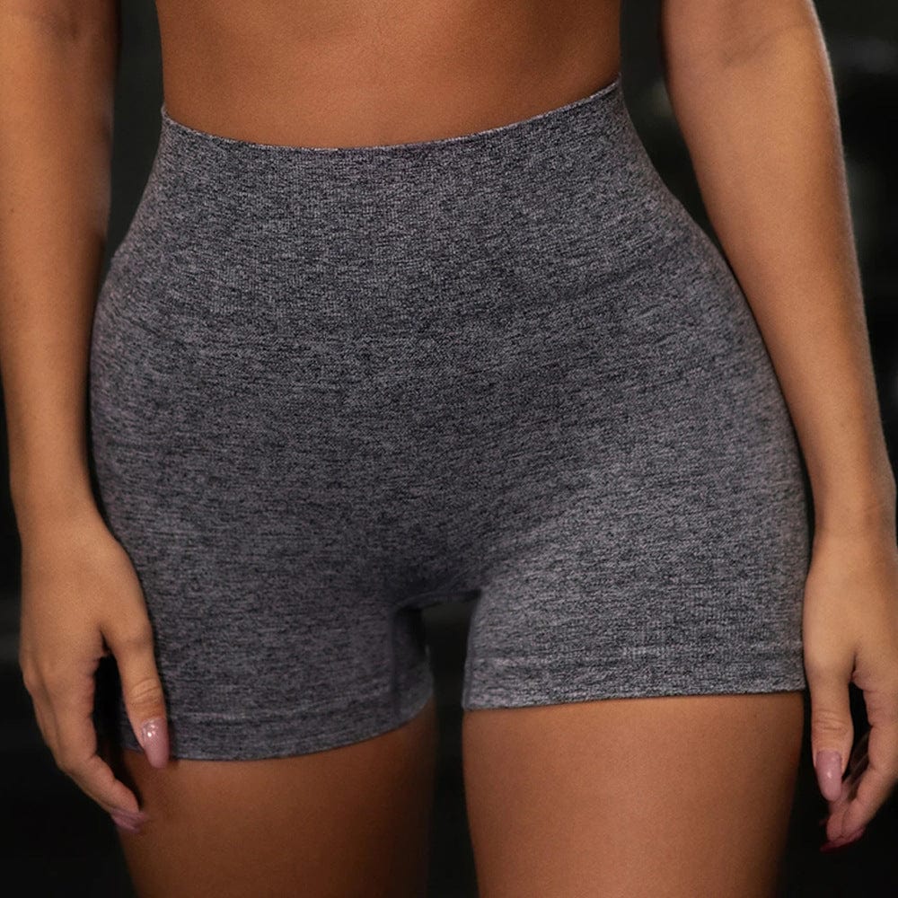 myhomenow.ch Für Sie Grey shorts / L Ladies underwear seamless yoga fitness sports suit