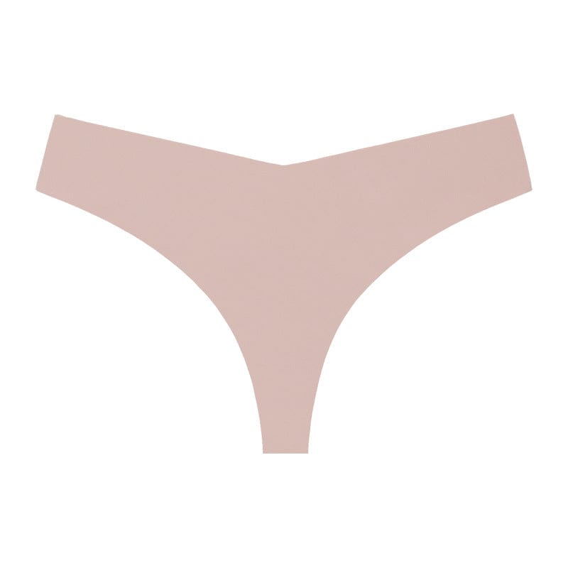 myhomenow.ch Für Sie Milky Apricot / L Seamless Ice Silk European And American Sports Fitness Underwear For Women