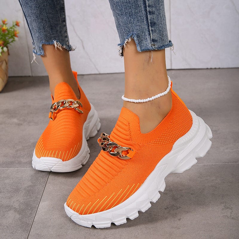 myhomenow.ch Für Sie Orange / 35 Meshique-Schuhe