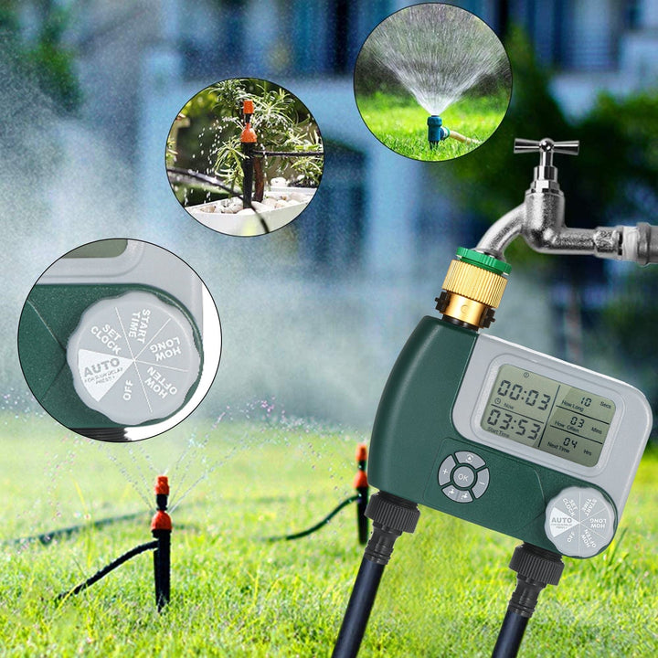 myhomenow.ch Garten Programmable Digital Hose Faucet Timer Battery Operated Automatic Watering Sprinkler System Irrigation Controller