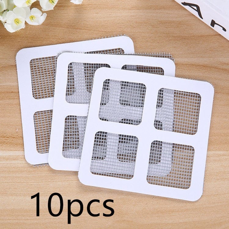 myhomenow.ch Haushalt 10x10CM 10pcs Summer Anti-Mosquito Net Can Be Cut And Repaired