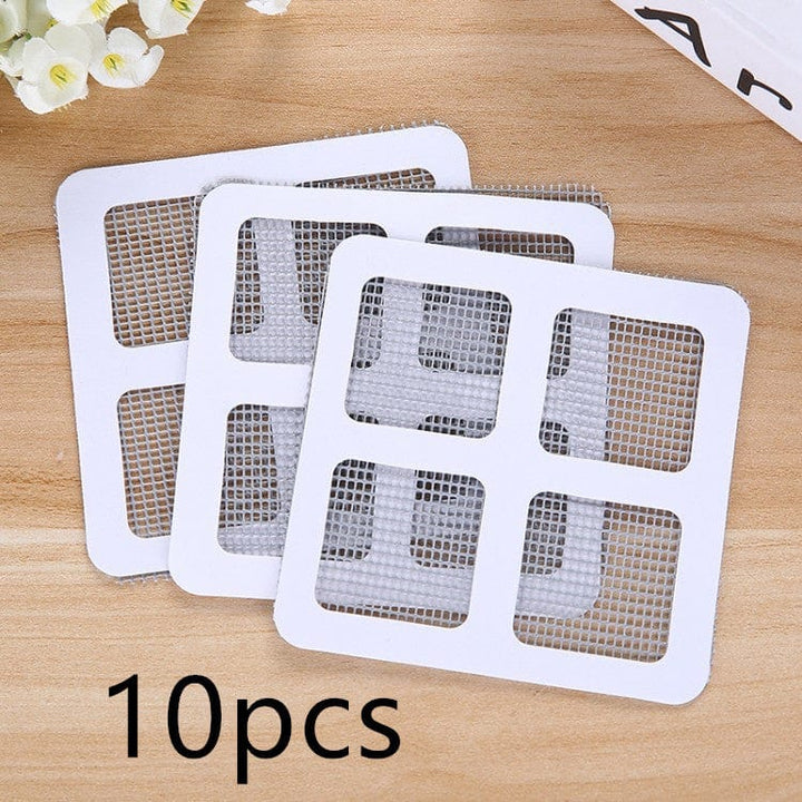 myhomenow.ch Haushalt 10x10CM 10pcs Summer Anti-Mosquito Net Can Be Cut And Repaired