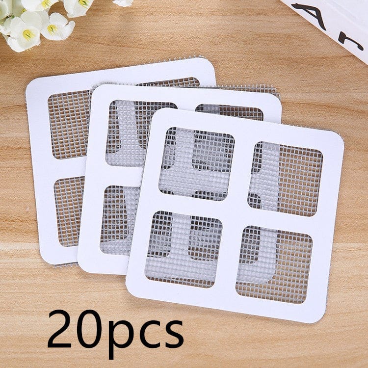 myhomenow.ch Haushalt 10x10CM 20pcs Summer Anti-Mosquito Net Can Be Cut And Repaired