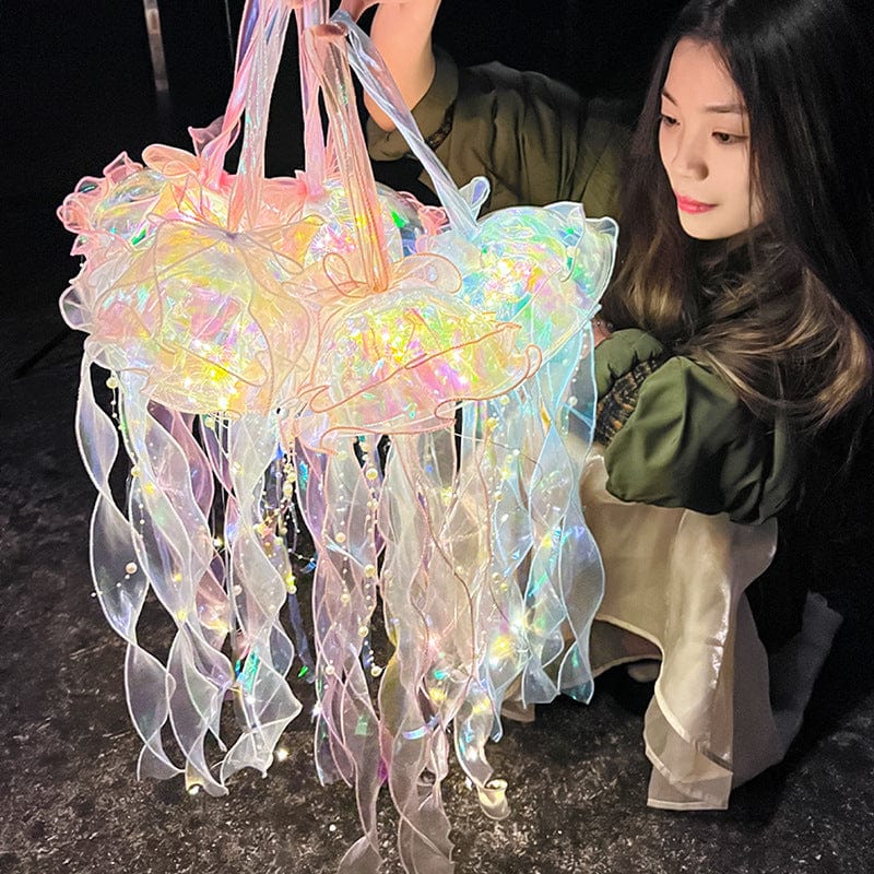 myhomenow.ch Haushalt Jellyfish Lamp DIY Material Package Aerial Pendant