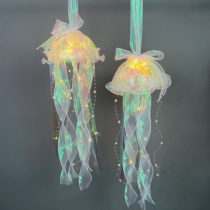 myhomenow.ch Haushalt Aurora White Jellyfish Lamp DIY Material Package Aerial Pendant