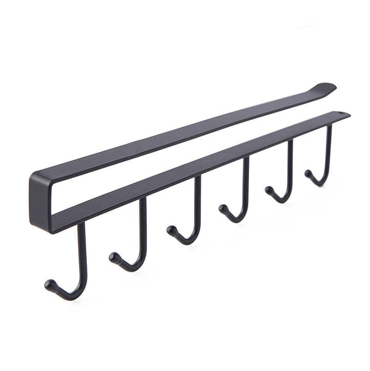 myhomenow.ch Haushalt Black Wrought Iron Seamless Nail-free Hook