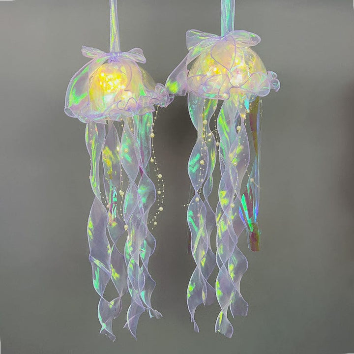 myhomenow.ch Haushalt Dream Purple Jellyfish Lamp DIY Material Package Aerial Pendant