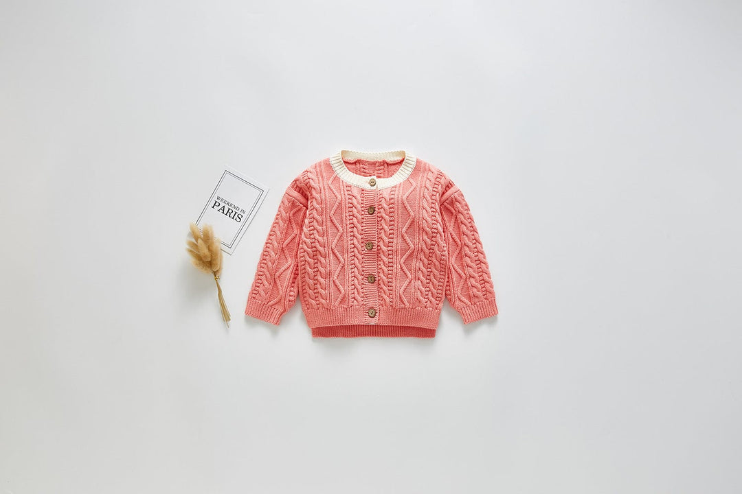 myhomenow.ch Haushalt Pink / 100cm Langarm-Baby-Pullover