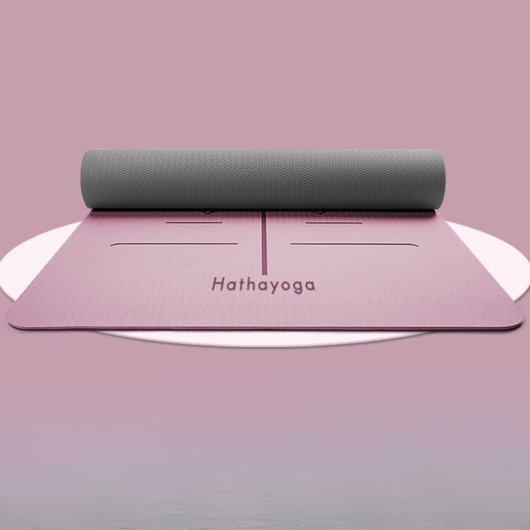 myhomenow.ch Haushalt Pink Anti-Rutsch-Yoga-Matte