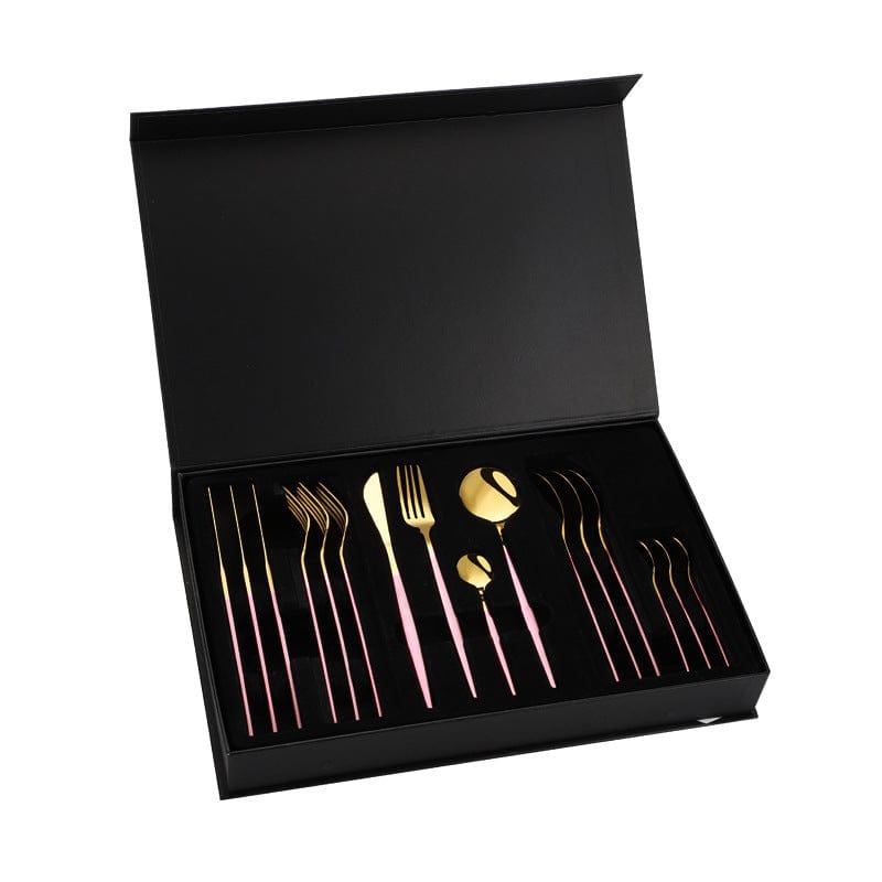 myhomenow.ch Haushalt Powder Gold Stainless Steel Portuguese Tableware Steak Knife