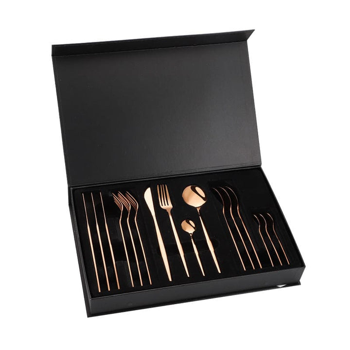 myhomenow.ch Haushalt Rose gold Stainless Steel Portuguese Tableware Steak Knife
