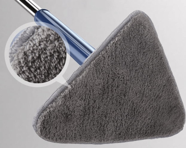 myhomenow.ch Haushalt Triangle / Mop cloth Multipurpose Cleaning Rotatable Adjustable Cleaning Mop