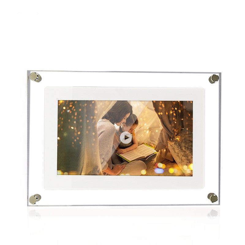 myhomenow.ch Haushalt White / 10.1inches / USB Digital Picture Frame Acrylic Video Player Digital Photo Frame Vertical Display With 1GB And Battery Type C Video Frame Gift For Loved