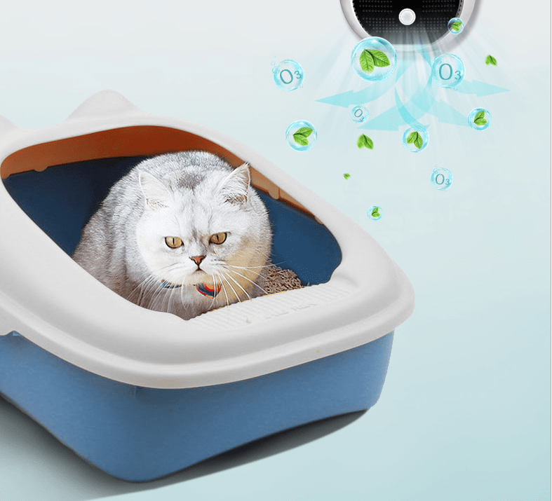 myhomenow.ch Haustier Weiss / USB Luftreiniger für Katzentoilette