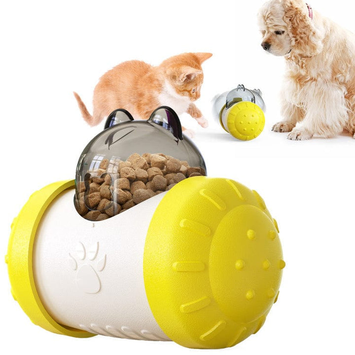 myhomenow.ch Haustier Yellow Pet Tumbler Pet Spielzeug, Katzen Und Hunde Undichten Lebensmittel