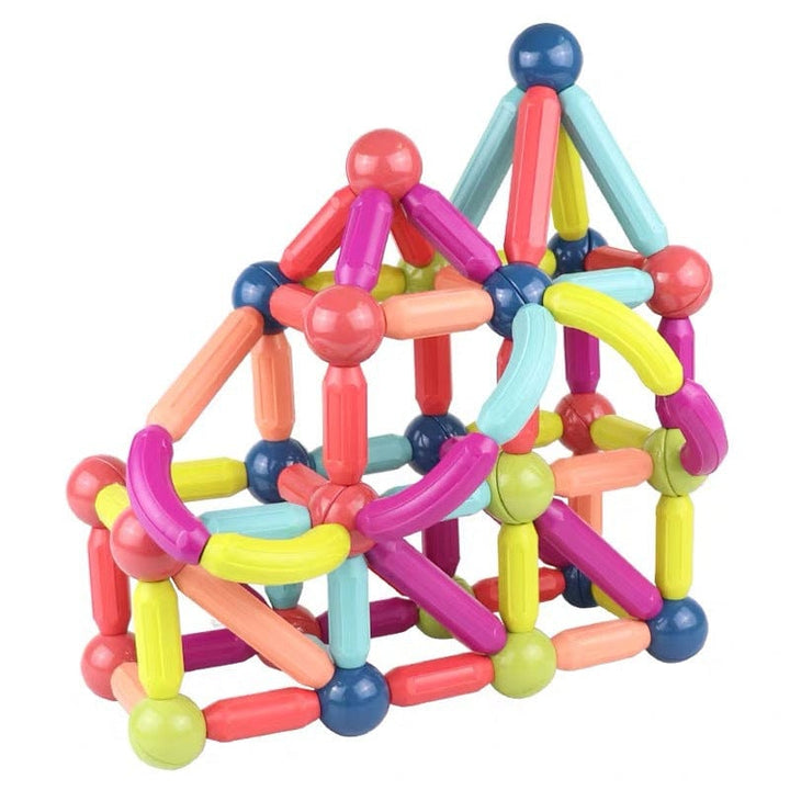 myhomenow.ch Kinder Große Größe DIY Magnetische Bau Set Frühe Lernen Konstruktor Vielzahl Magnetische Stange Bausteine Für Kinder Spielzeug Geschenk