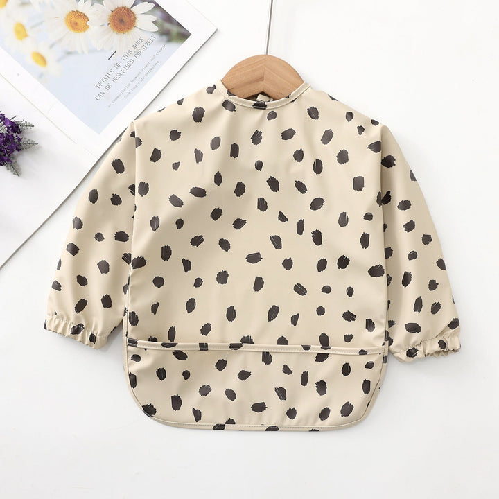 myhomenow.ch Kinder Beige Black Dot / M Kids' Bib Reverse Dressing