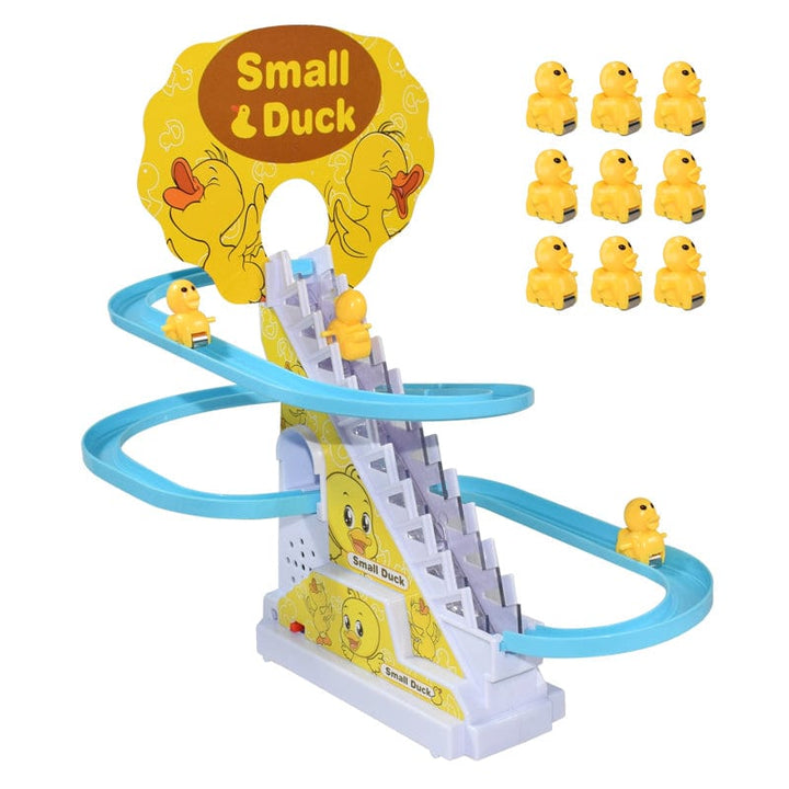 myhomenow.ch Kinder Climb stairs 9ducks / Charging version Electric Toy For Duckling Climbing Stairs