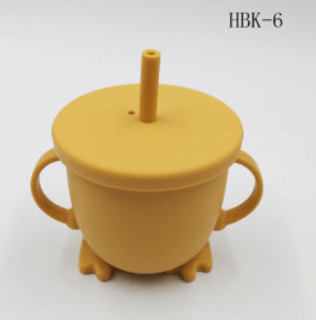 myhomenow.ch Kinder HBK6 / 150ML Silicone Children's Sippy Cup, Baby Learn To Drink Cup, Baby Snack Cup