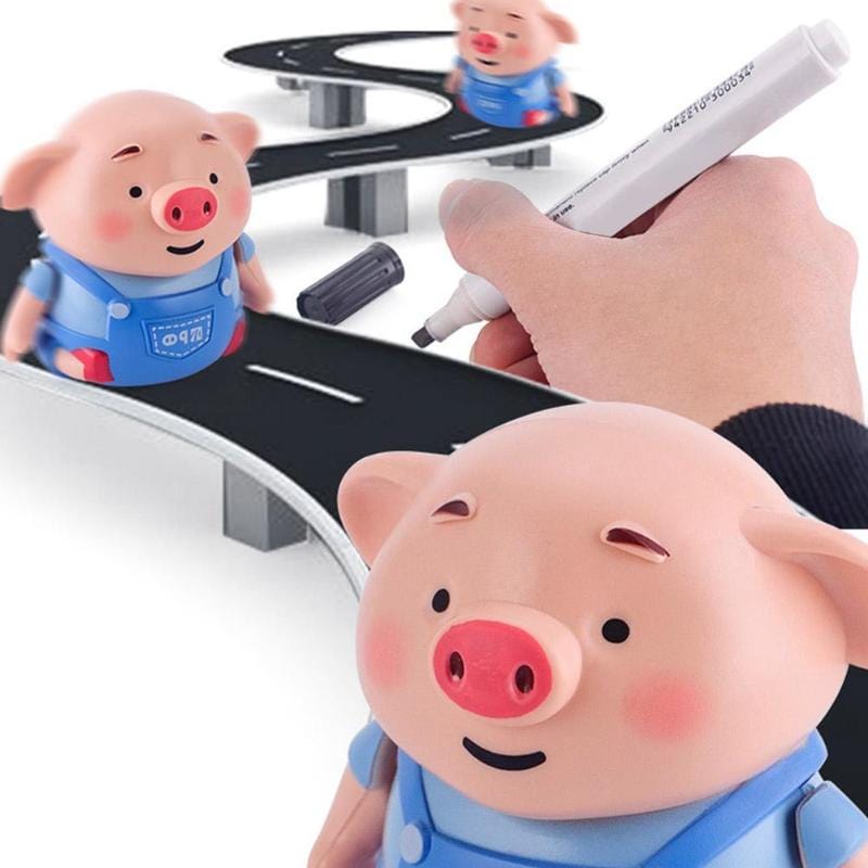 myhomenow.ch Kinder Q1pc Scribing Induction Pig Toy